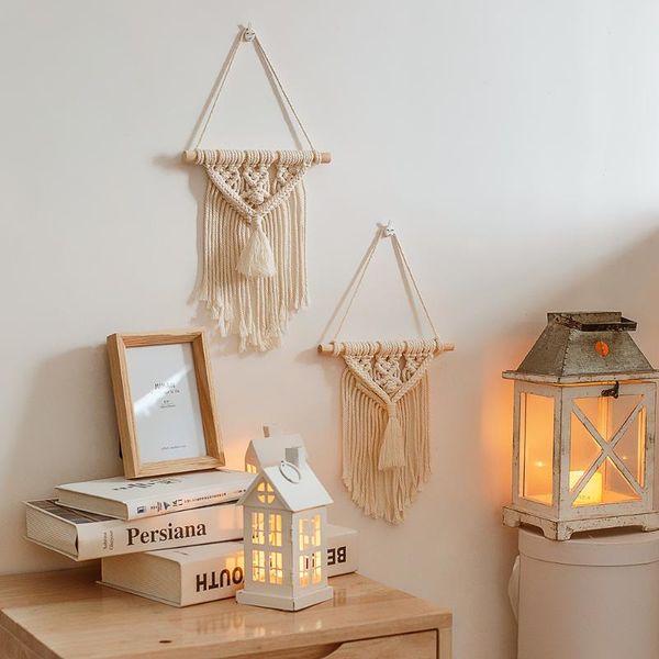 tapestries nordic macrame wall hanging tapestry tassel handmade cotton rope boho woven bedroom home pendant room decorations
tapestries nordic macrame wall hanging tapestry tassel handmade cotton rope boho woven bedroom home pendant room decorations