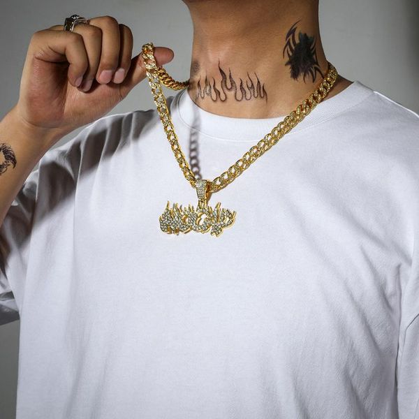 pendant necklaces hip hop fashion flame no cap letter necklace rock punk street style two-color metal men's women's ornaments, Silver
pendant necklaces hip hop fashion flame no cap letter necklace rock punk street style two-color metal men's women's ornaments, Silver