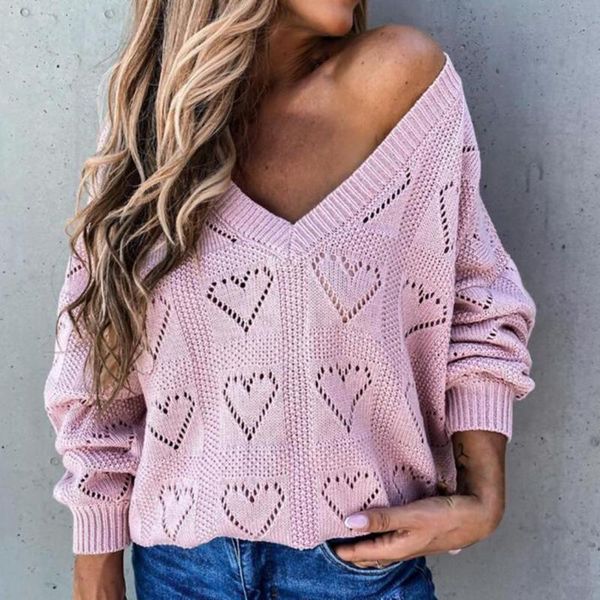 women's sweaters simple autumn sweater hollow out knitted all match solid color, White;black
women's sweaters simple autumn sweater hollow out knitted all match solid color, White;black