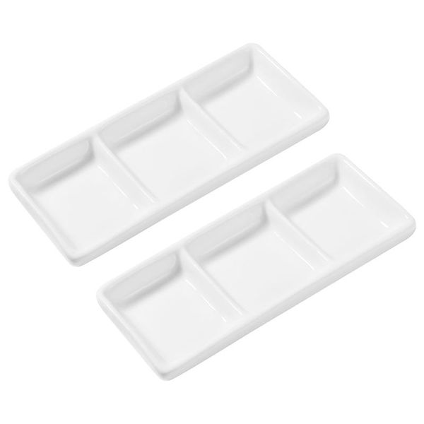 dishes & plates onzon 2pcs 6 inch pure white ceramic 3-compartment appetizer serving tray rectangular divided sauce for spice dish
dishes & plates onzon 2pcs 6 inch pure white ceramic 3-compartment appetizer serving tray rectangular divided sauce for spice dish