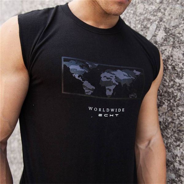 new 2021 summer gyms sleeveless shirt cotton casual men bodybuilding fitness mens fashion t shirts clothes tees ropa hombre ghq8, White;black
new 2021 summer gyms sleeveless shirt cotton casual men bodybuilding fitness mens fashion t shirts clothes tees ropa hombre ghq8, White;black