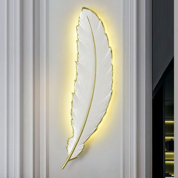 modern nordic feather wall lamp for bedroom home decor living room led wall sconce light stair led bathroom decor light fixture
modern nordic feather wall lamp for bedroom home decor living room led wall sconce light stair led bathroom decor light fixture