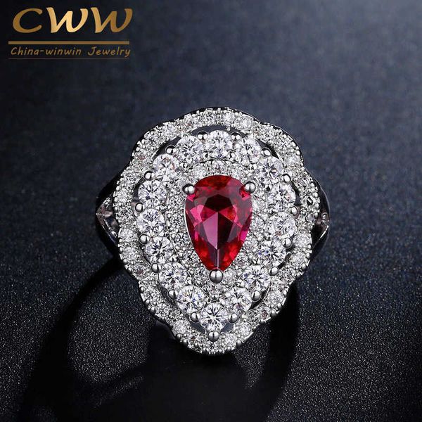 brand brilliant cz women jewellery big water drop rose red cubic zirconia female ring for wedding party r102 210714, Slivery;golden
brand brilliant cz women jewellery big water drop rose red cubic zirconia female ring for wedding party r102 210714, Slivery;golden