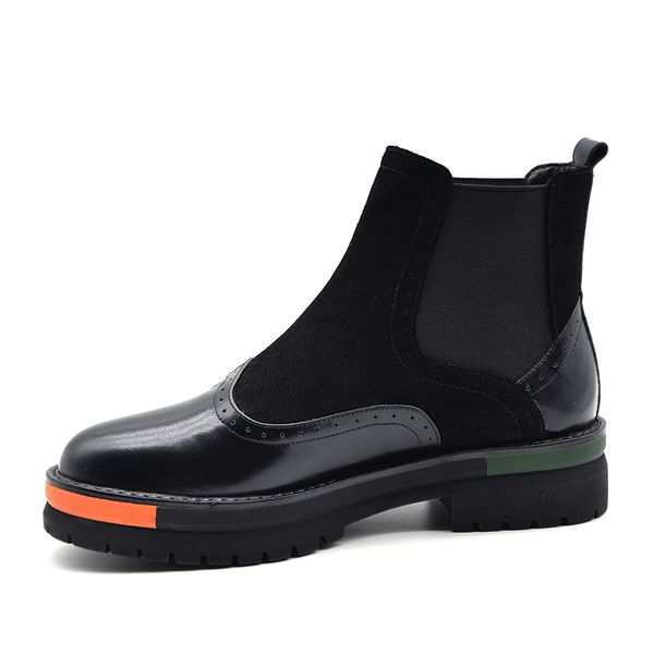Handmade Women Boots 2021 New Vintage Genuine Leather Flat Black Ankle Boots Ladies Autumn Winter Bullock Platform Martin Boots
Handmade Women Boots 2021 New Vintage Genuine Leather Flat Black Ankle Boots Ladies Autumn Winter Bullock Platform Martin Boots