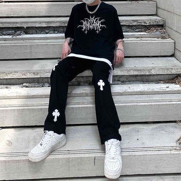 brand crosin men's pants chomehearts high street vibe and women's cro black white cross fried hip hop micro spe, Blue
brand crosin men's pants chomehearts high street vibe and women's cro black white cross fried hip hop micro spe, Blue