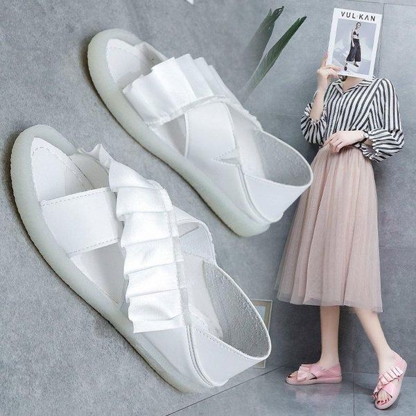 sandals women summer fashion solid color skirt set foot open toe no-slip all-match ladies flat 2021, Black
sandals women summer fashion solid color skirt set foot open toe no-slip all-match ladies flat 2021, Black