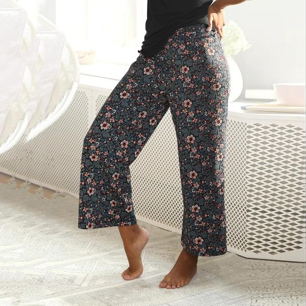women's leggings vintage women pants bohemian high waist printing easy trousers long boho beach pockets plus size vestuário feminino, Black
women's leggings vintage women pants bohemian high waist printing easy trousers long boho beach pockets plus size vestuário feminino, Black