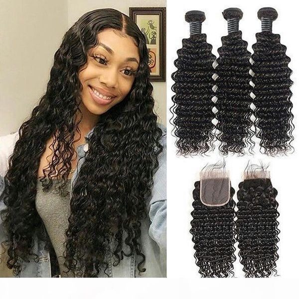brazilian human braiding hair 3 bundles weaving with 4*4 lace closure natural color deep wave hair wefts, Black;brown
brazilian human braiding hair 3 bundles weaving with 4*4 lace closure natural color deep wave hair wefts, Black;brown