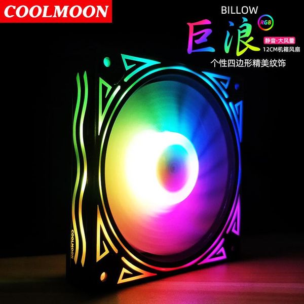 coolmoon 120mm pc computer case fan cooling cooler 6pin adjustable rgb mute ventilador rgb case fans adjust speed
coolmoon 120mm pc computer case fan cooling cooler 6pin adjustable rgb mute ventilador rgb case fans adjust speed