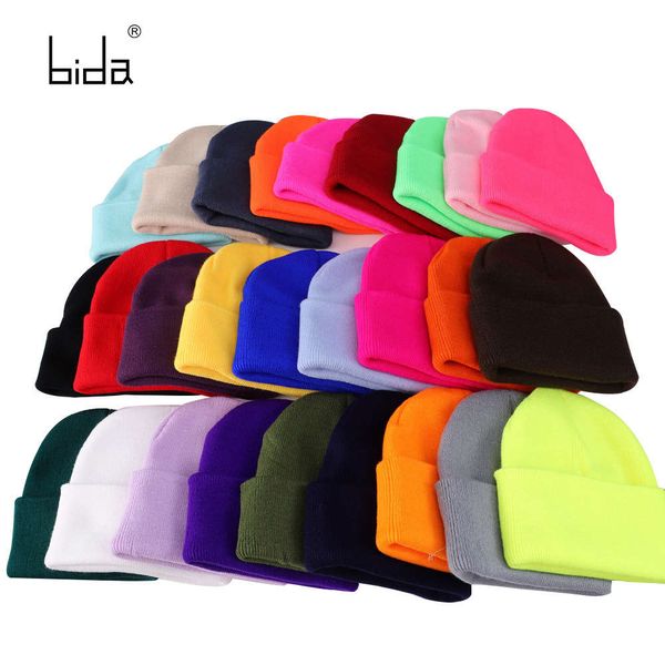 bida children's hat autumn winter ins korean baby knitted fluorescent warm wool fashion, Yellow 
bida children's hat autumn winter ins korean baby knitted fluorescent warm wool fashion, Yellow