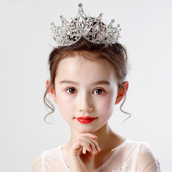 hair accessories children's crown tiara princess girls crystal girl birthday catwalk, Slivery;white
hair accessories children's crown tiara princess girls crystal girl birthday catwalk, Slivery;white