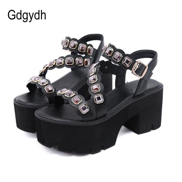 sandals gdgydh crystal black rhinestones shoes for women platform heels 2021 summer comfortable ankle buckle drop
sandals gdgydh crystal black rhinestones shoes for women platform heels 2021 summer comfortable ankle buckle drop