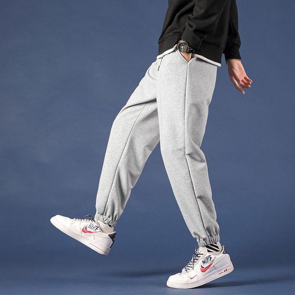 spring and autumn pure color casual pants men's korean fashion loose jogger sweatpants men's streetwear harem pants, Black
spring and autumn pure color casual pants men's korean fashion loose jogger sweatpants men's streetwear harem pants, Black