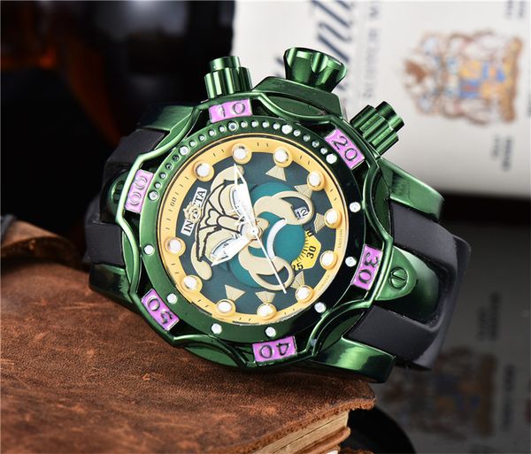 direct sales invicta luxury brand mens quartz watch 49mm large dial calendar waterproof silicone strap relógio masculino, Slivery;brown
direct sales invicta luxury brand mens quartz watch 49mm large dial calendar waterproof silicone strap relógio masculino, Slivery;brown
