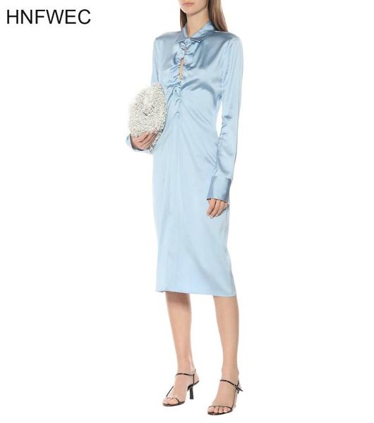 casual dresses 2021 turn-down collar full sleeves drawstring high waist slim single breasted blue color satin shirt dress u329, Black;gray
casual dresses 2021 turn-down collar full sleeves drawstring high waist slim single breasted blue color satin shirt dress u329, Black;gray