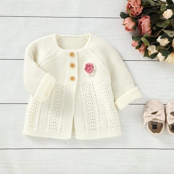 pullover baby girls winter sweater coat autumn white long-sleeves single breasted knit floral warm knitwear infant cardigan jacket outfit, Blue
pullover baby girls winter sweater coat autumn white long-sleeves single breasted knit floral warm knitwear infant cardigan jacket outfit, Blue