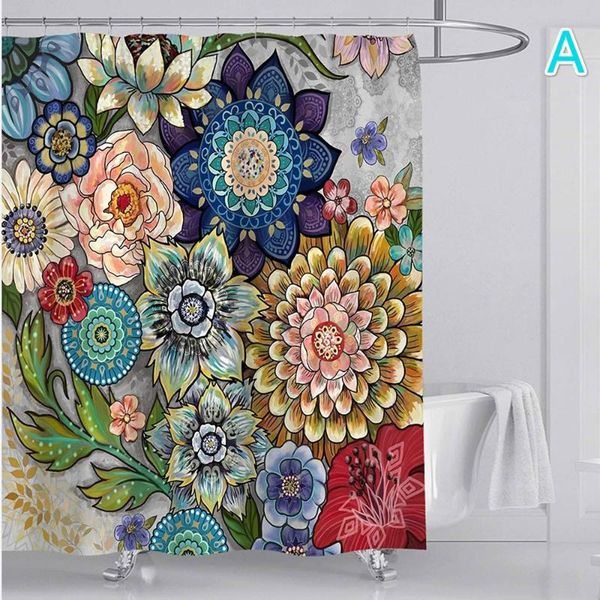 curtain & drapes 180x180cm colorful flower printed shower in the bathroom polyester waterproof curtains with hooks home decor
curtain & drapes 180x180cm colorful flower printed shower in the bathroom polyester waterproof curtains with hooks home decor