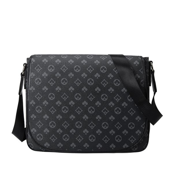 briefcase style men's fashion postman's bag single shoulder straddle hand satchel business
briefcase style men's fashion postman's bag single shoulder straddle hand satchel business