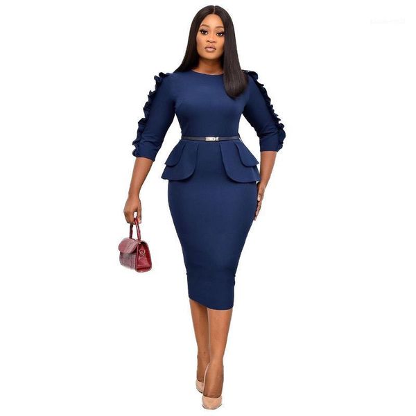 casual dresses elegant women office dress three quarter sleeve female pullover robe slim vestidos pack hip belt pencil, Black;gray
casual dresses elegant women office dress three quarter sleeve female pullover robe slim vestidos pack hip belt pencil, Black;gray
