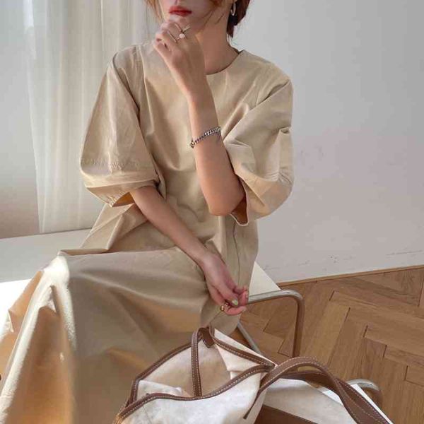 casual dresses women summer beige long simple dress vintage puff sleeve loose waist pullover maxi sundress dveb, Black;gray
casual dresses women summer beige long simple dress vintage puff sleeve loose waist pullover maxi sundress dveb, Black;gray