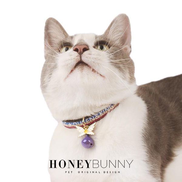 cat collars & leads honeybunny safety deduction collar for cats pendant necklace small cherry wings bell sports style cat's accessories
cat collars & leads honeybunny safety deduction collar for cats pendant necklace small cherry wings bell sports style cat's accessories