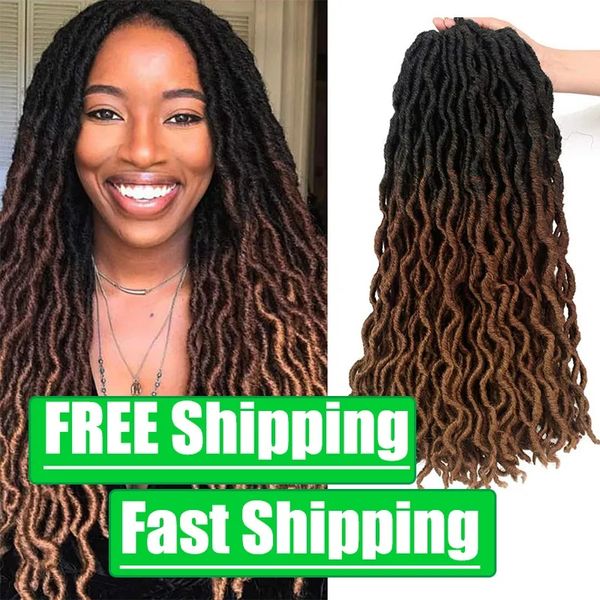 womens gypsy artificial locs crocheted hair goddess wave braid braid gradient 18 inches amzbook, Black
womens gypsy artificial locs crocheted hair goddess wave braid braid gradient 18 inches amzbook, Black