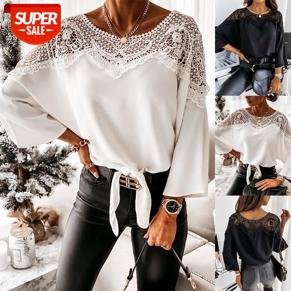 women's summer lace patchwork loose t-shirt 2021 casual o-neck t-shirt white black tshirt hollow out half sleeve bow ladies #eo95
women's summer lace patchwork loose t-shirt 2021 casual o-neck t-shirt white black tshirt hollow out half sleeve bow ladies #eo95