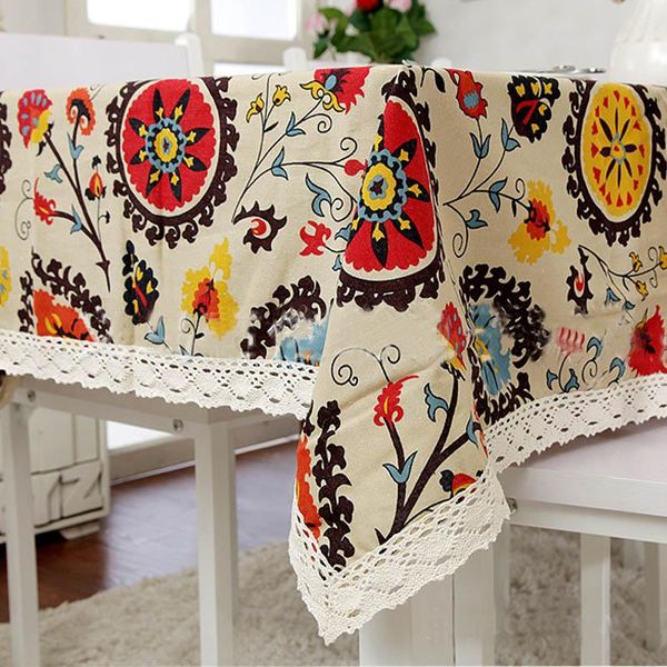 balle vintage lace tablecloth linen embroidered rectangle washable dinner picnic table cloth- sun flower
balle vintage lace tablecloth linen embroidered rectangle washable dinner picnic table cloth- sun flower