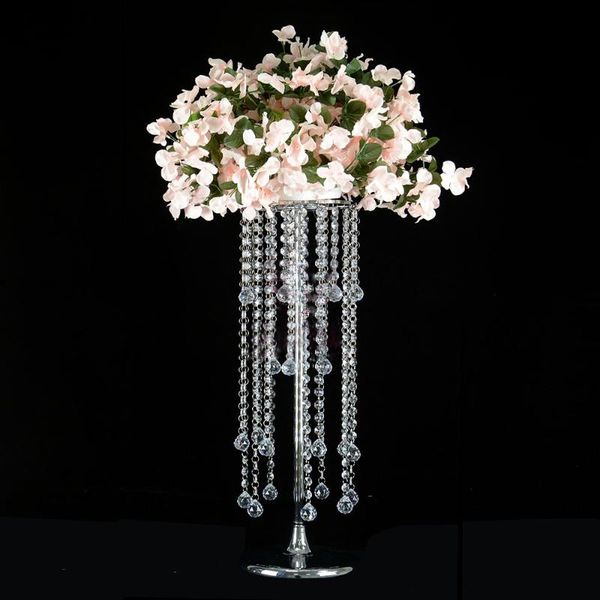 vases 60cm tall crystal wedding centerpiece metal flower stand table chandelier props 10pcs/lot
vases 60cm tall crystal wedding centerpiece metal flower stand table chandelier props 10pcs/lot