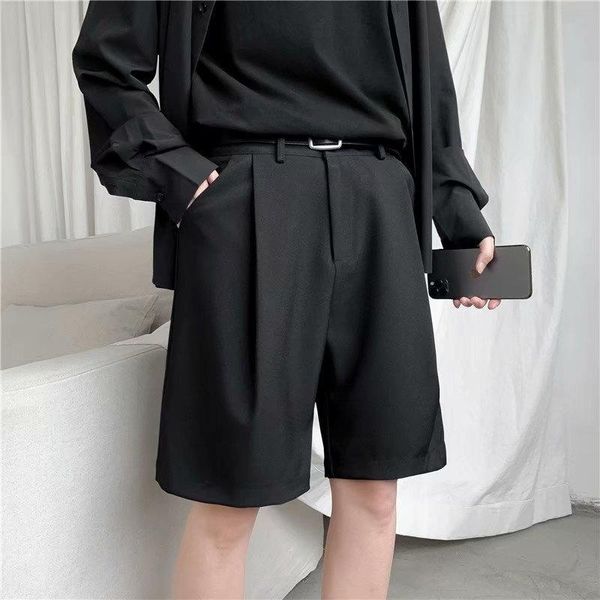 men's shorts men solid chic all-match summer thin baggy straight ins casual trousers for male harajuku simple clothing, White;black
men's shorts men solid chic all-match summer thin baggy straight ins casual trousers for male harajuku simple clothing, White;black
