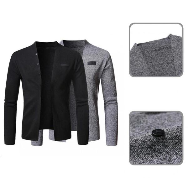 men's sweaters cardigan sweater buttons decor chic cold resistant male solid color, White;black
men's sweaters cardigan sweater buttons decor chic cold resistant male solid color, White;black