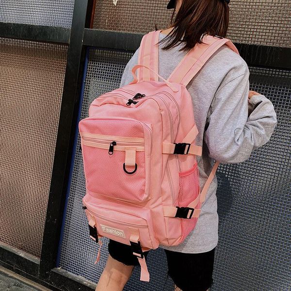 backpack casual college student large capacity outdoor camping hiking women travel male school bag
backpack casual college student large capacity outdoor camping hiking women travel male school bag