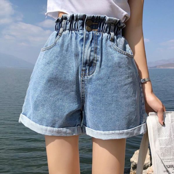 summer black denim plus size womens short large 5xl harem ruffle white high waisted elastic waist jeans, White;black
summer black denim plus size womens short large 5xl harem ruffle white high waisted elastic waist jeans, White;black