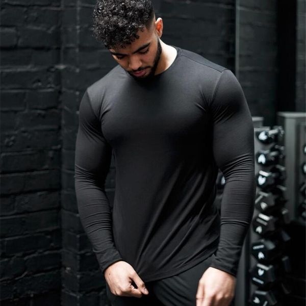 plain cotton fitness long sleeve t shirt men spring autumn slim fit t-shirt man o-neck tee shirt gym bodybuilding tshirt 210317, White;black
plain cotton fitness long sleeve t shirt men spring autumn slim fit t-shirt man o-neck tee shirt gym bodybuilding tshirt 210317, White;black