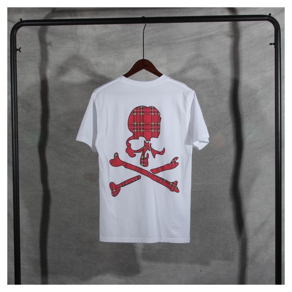 2021 summer new trend brand mmj embroidery plaid skull head men and women's casual cotton o-neck short sleeve t-shirt couple cu9s, White;black
2021 summer new trend brand mmj embroidery plaid skull head men and women's casual cotton o-neck short sleeve t-shirt couple cu9s, White;black