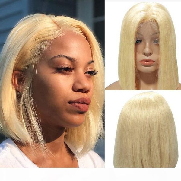 613 bob wig natural straight short bob 13x4 lace frontal wig full lace human hair wig preplucked hairline with baby hair 130%~150% density, Black;brown
613 bob wig natural straight short bob 13x4 lace frontal wig full lace human hair wig preplucked hairline with baby hair 130%~150% density, Black;brown
