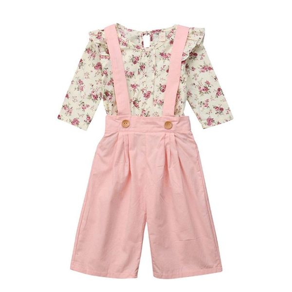 clothing sets 2021 spring girl clothes toddler kids floral blouse +pants overall 2pcs suits children outfits sweet pink set, White
clothing sets 2021 spring girl clothes toddler kids floral blouse +pants overall 2pcs suits children outfits sweet pink set, White