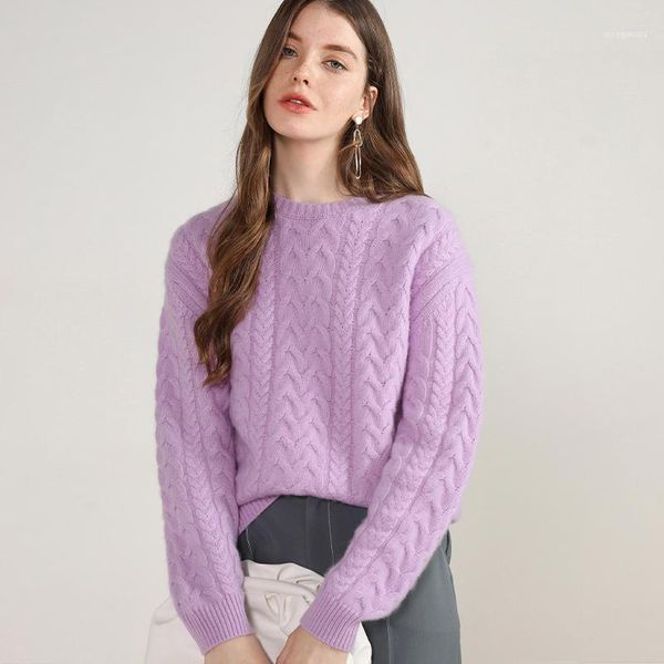 women's sweaters luxury winter styles 100% cashmere oversized sweater women fashion cable knitted thick warmlong sleeve soft pullovers1, White;black
women's sweaters luxury winter styles 100% cashmere oversized sweater women fashion cable knitted thick warmlong sleeve soft pullovers1, White;black