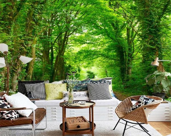 wallpapers custom wallpaper 3d murals woods forest green trees shady middle road restaurant living room bedroom
wallpapers custom wallpaper 3d murals woods forest green trees shady middle road restaurant living room bedroom