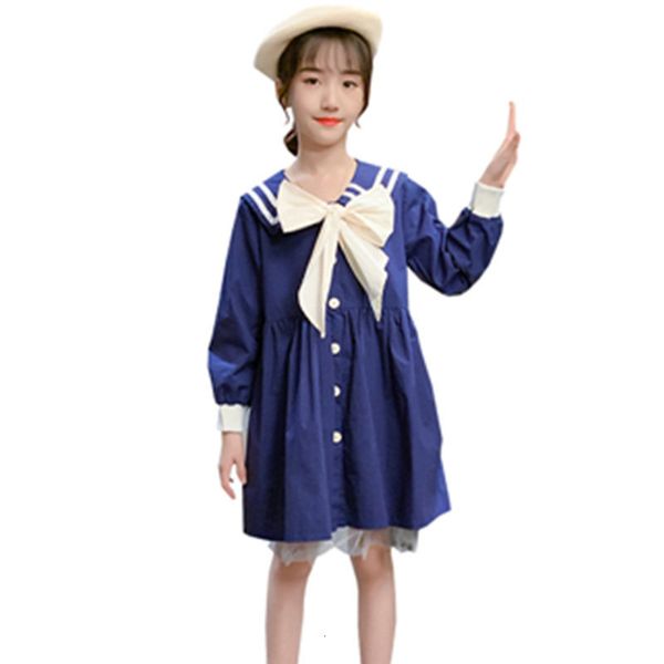 2021 4y to 13y new great bowtie autumn girl children cotton clothes navy style baby princess qdsg, Red;yellow
2021 4y to 13y new great bowtie autumn girl children cotton clothes navy style baby princess qdsg, Red;yellow