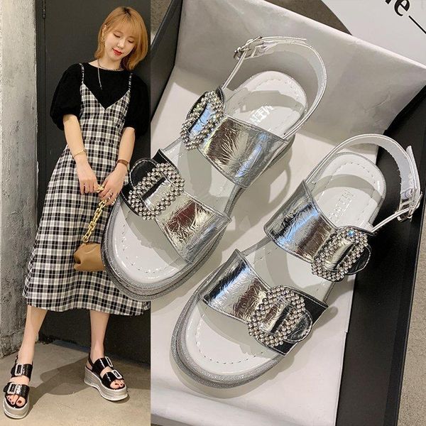 sandals women wedges shoes platform summer women sandals crystal high heels bling shoes wedding party silver, Black
sandals women wedges shoes platform summer women sandals crystal high heels bling shoes wedding party silver, Black
