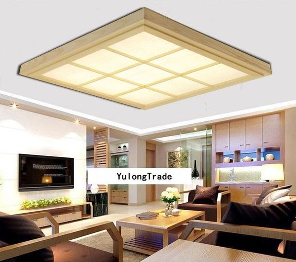 ceiling lights japanese style tatami wood and pinus sylvestris ultrathin led lamp natural color square grid paper fixture
ceiling lights japanese style tatami wood and pinus sylvestris ultrathin led lamp natural color square grid paper fixture