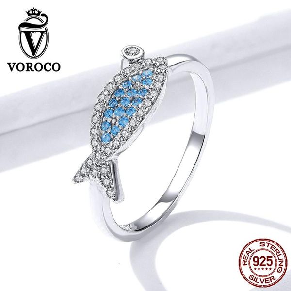 cluster rings voroco bnr106 lovely sea fish ring size 678 blue zirconia women 925 sterling romantic gift for wedding engagement, Golden;silver
cluster rings voroco bnr106 lovely sea fish ring size 678 blue zirconia women 925 sterling romantic gift for wedding engagement, Golden;silver