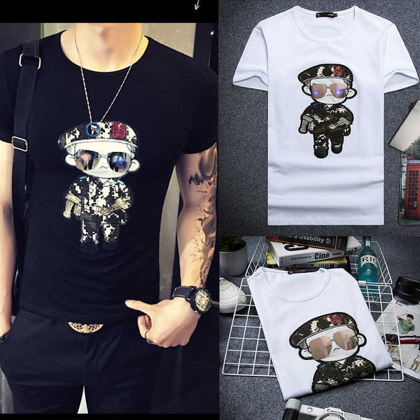 w0076 the same camouflage soldier with led lantern touch will shine kwai tai red t-shirt, fitness male t-shirt tide, White;black
w0076 the same camouflage soldier with led lantern touch will shine kwai tai red t-shirt, fitness male t-shirt tide, White;black