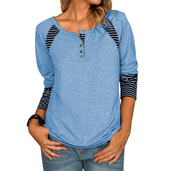 women's blouses & shirts women blouse solid color striped patchwork shirt 2021 pullovers autumn buttons v neck straight casual loose, White
women's blouses & shirts women blouse solid color striped patchwork shirt 2021 pullovers autumn buttons v neck straight casual loose, White
