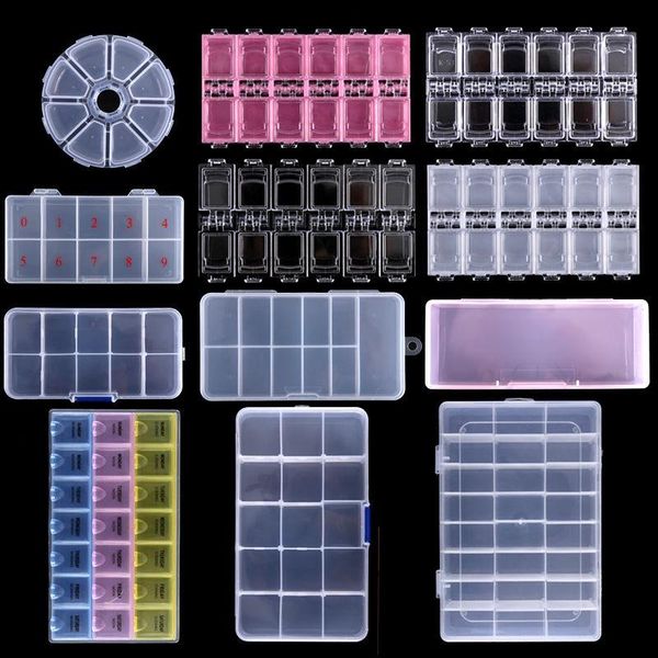 nail art equipment multi-grids storage box rhinestones 3d charms gems false tip container for nails manicure holder tool multi-purpose, Silver
nail art equipment multi-grids storage box rhinestones 3d charms gems false tip container for nails manicure holder tool multi-purpose, Silver