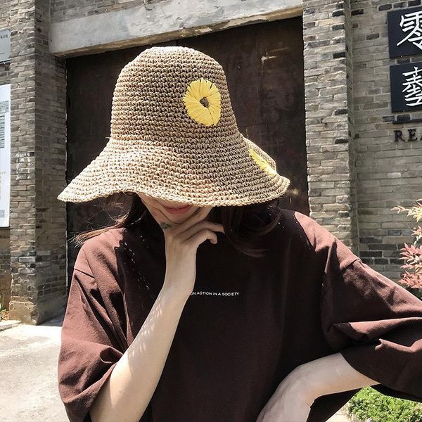 Fashion Summer Spring New Women's Sun Hat Bucket Cap Flat Top Straw Hat Beach Caps Panama Female Bucket Hats Outdoor Travel Cap, Blue;gray
Fashion Summer Spring New Women's Sun Hat Bucket Cap Flat Top Straw Hat Beach Caps Panama Female Bucket Hats Outdoor Travel Cap, Blue;gray