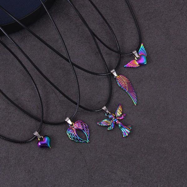 pendant necklaces korea fashion angel wing cupid eros peach heart necklace for women y2k jewelry 90s neck chain harajuku vintage christmas g, Silver
pendant necklaces korea fashion angel wing cupid eros peach heart necklace for women y2k jewelry 90s neck chain harajuku vintage christmas g, Silver
