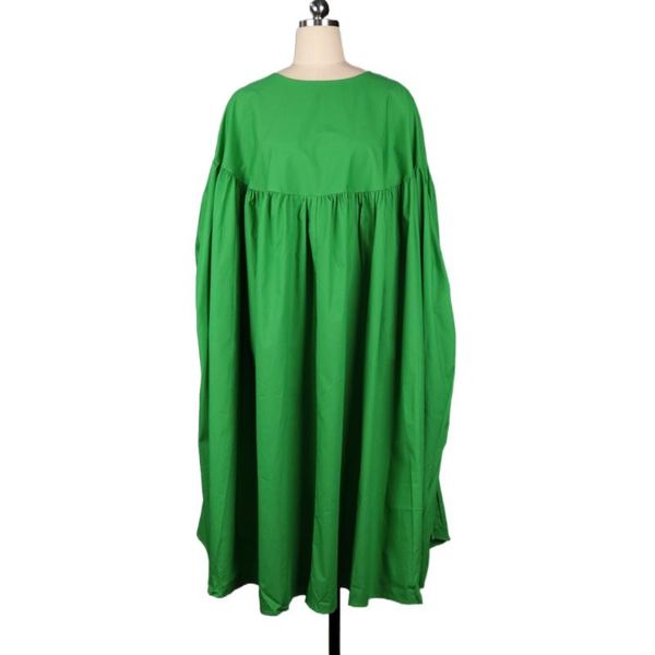 casual dresses ea summer 2021 women loose o neck pleated fashion pluse size ladies female african spring baggy robes, Black;gray
casual dresses ea summer 2021 women loose o neck pleated fashion pluse size ladies female african spring baggy robes, Black;gray