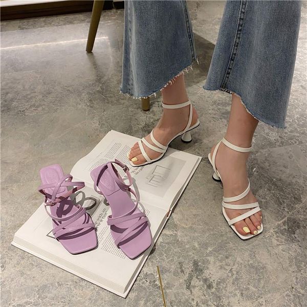 dress shoes woman sandals thin mid heel buckle ankle strap narrow band square toe lady footwear purple, Black
dress shoes woman sandals thin mid heel buckle ankle strap narrow band square toe lady footwear purple, Black